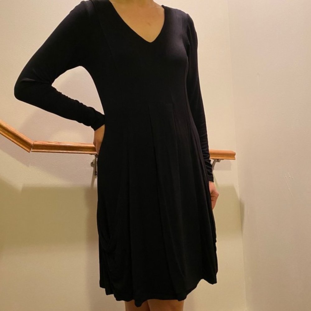 Long Sleeve Black Dress